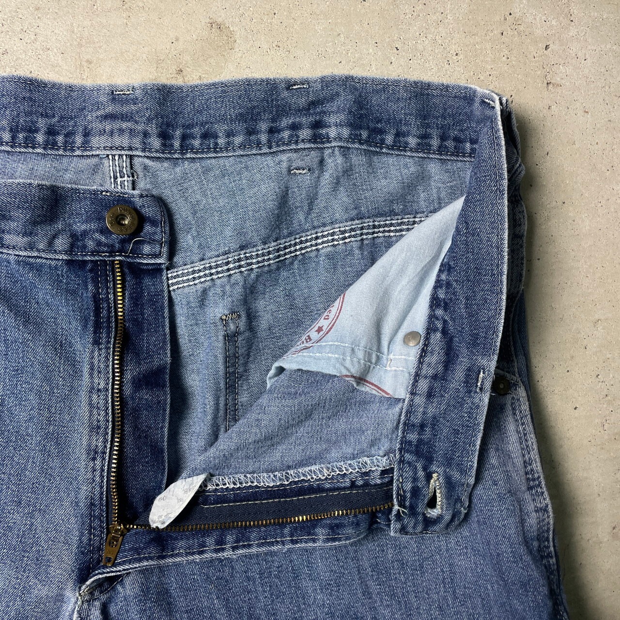 90年代 Lee DUNGAREES リー デニムペインターパンツ メンズW34 古着 