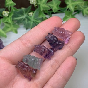 ｰ在庫セールｰ 可愛い大家族･小さいフローライトふくろう