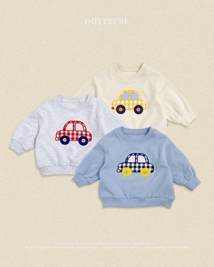 【ノベルティ&送料無料】Vroom-Vroom Sweatshirt / oottbebe
