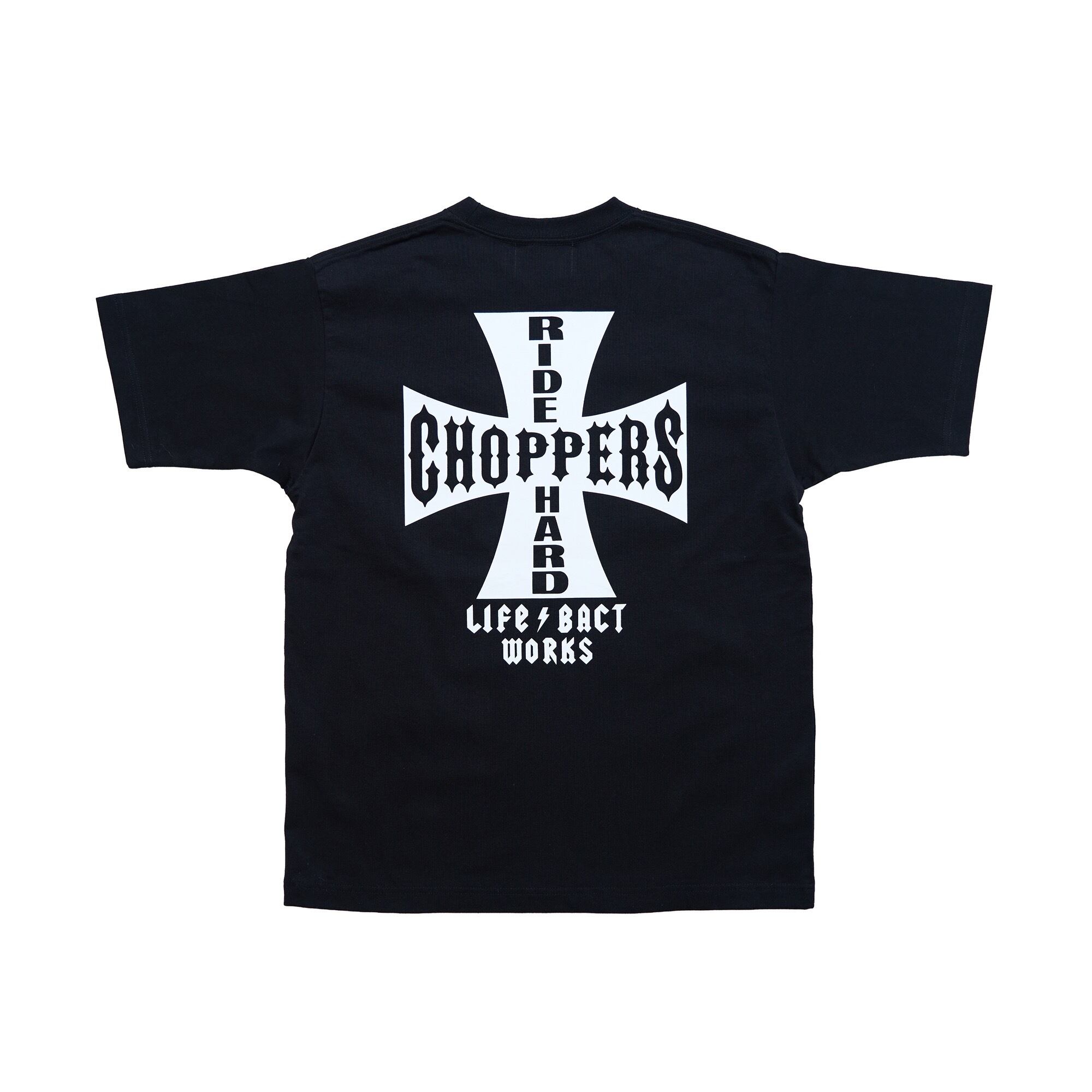 iron cross T shirt 【BLACK&WHITE】 | lifebact