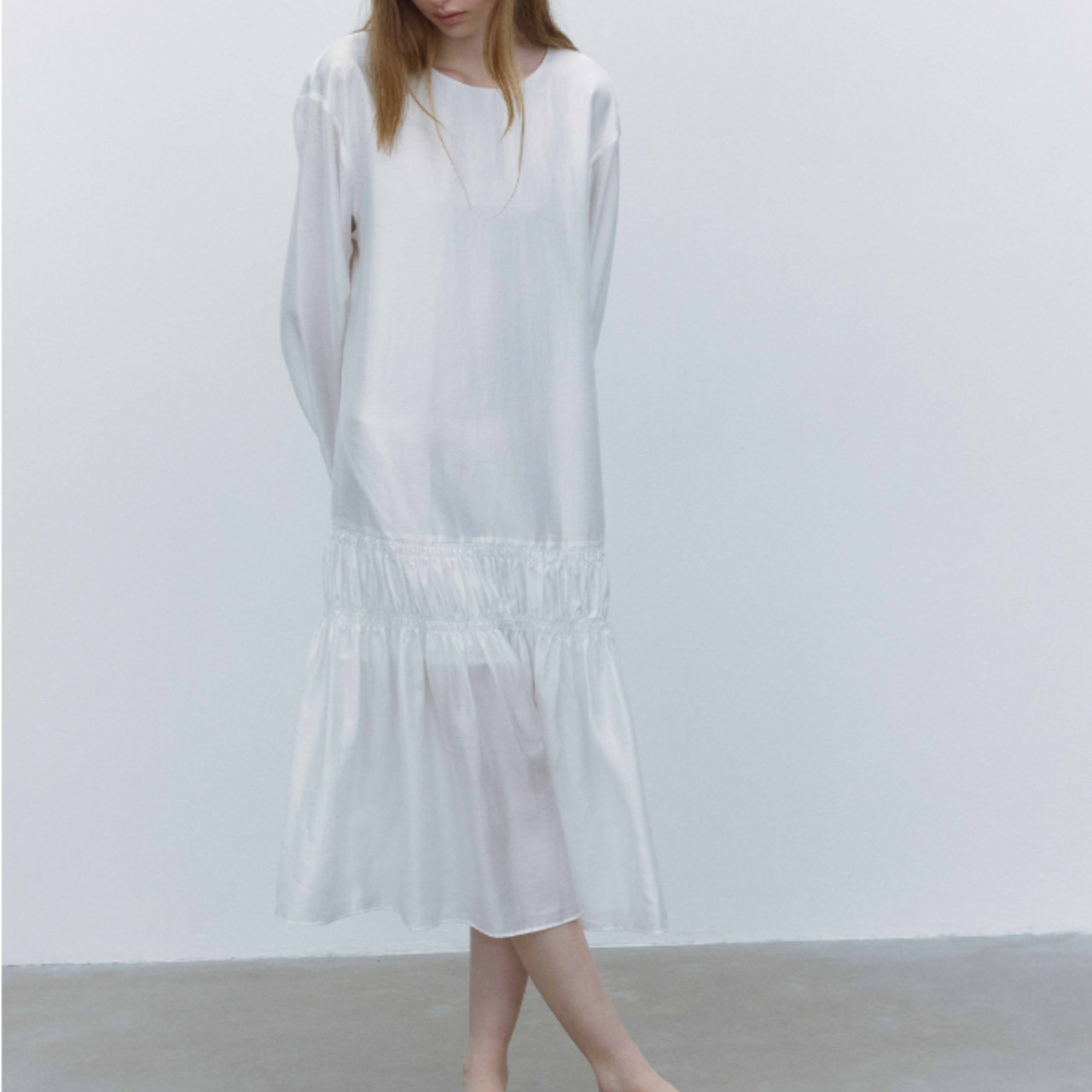 Récit Gathered Dress F0603