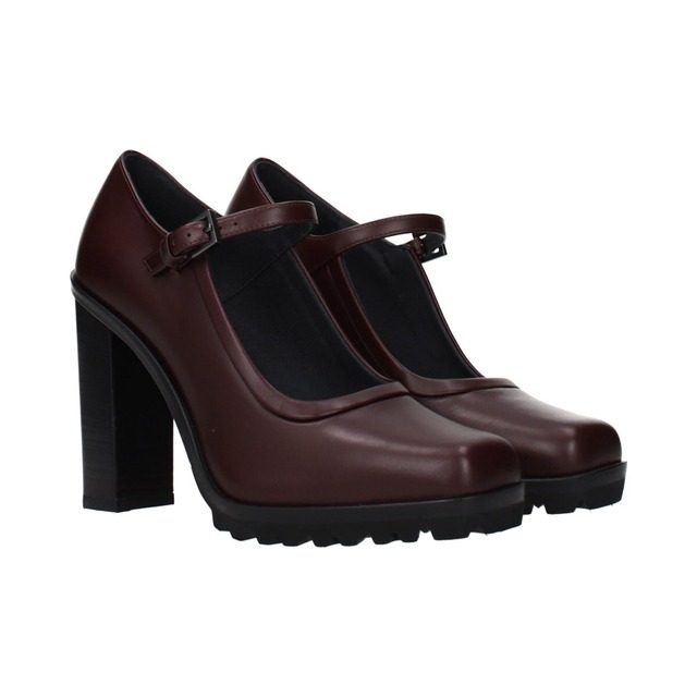 MAX MARA マックスマーラ レディース パンプス レザー ブラウン