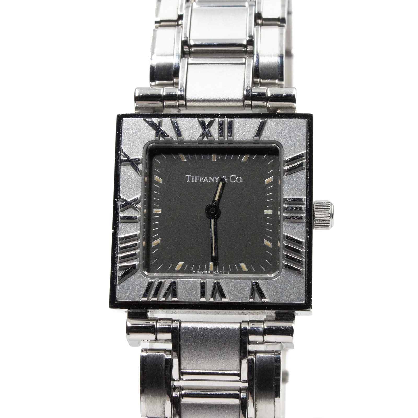 【アトラススクエア】TIFFANY&Co. ティファニー時計 ブラック☆極美品☆ 楽天市場】TIFFANY&CO. ティファニー 時計 アトラス スクエア