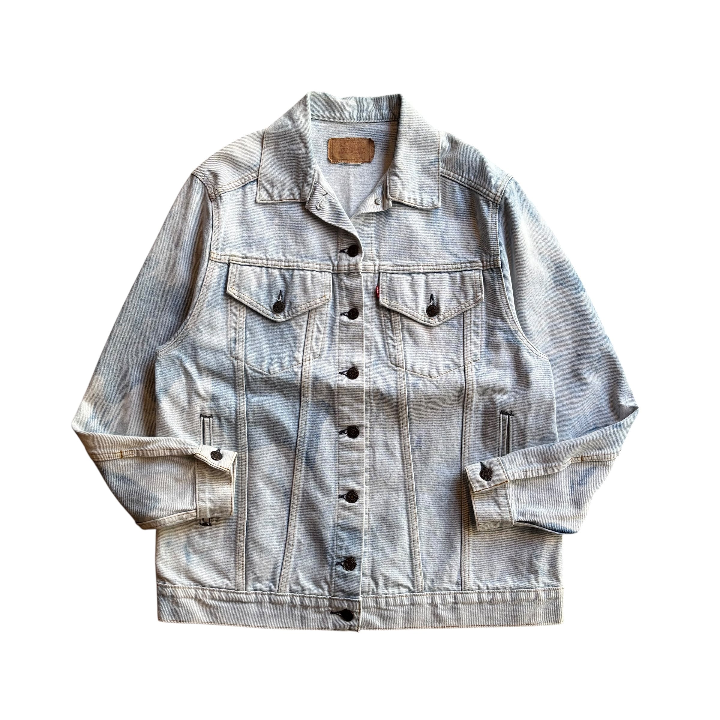 【古着】Levi's Denim Jacket 77606(Stone Wash White)