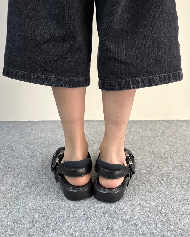 【PRADA】buckle strap sandals