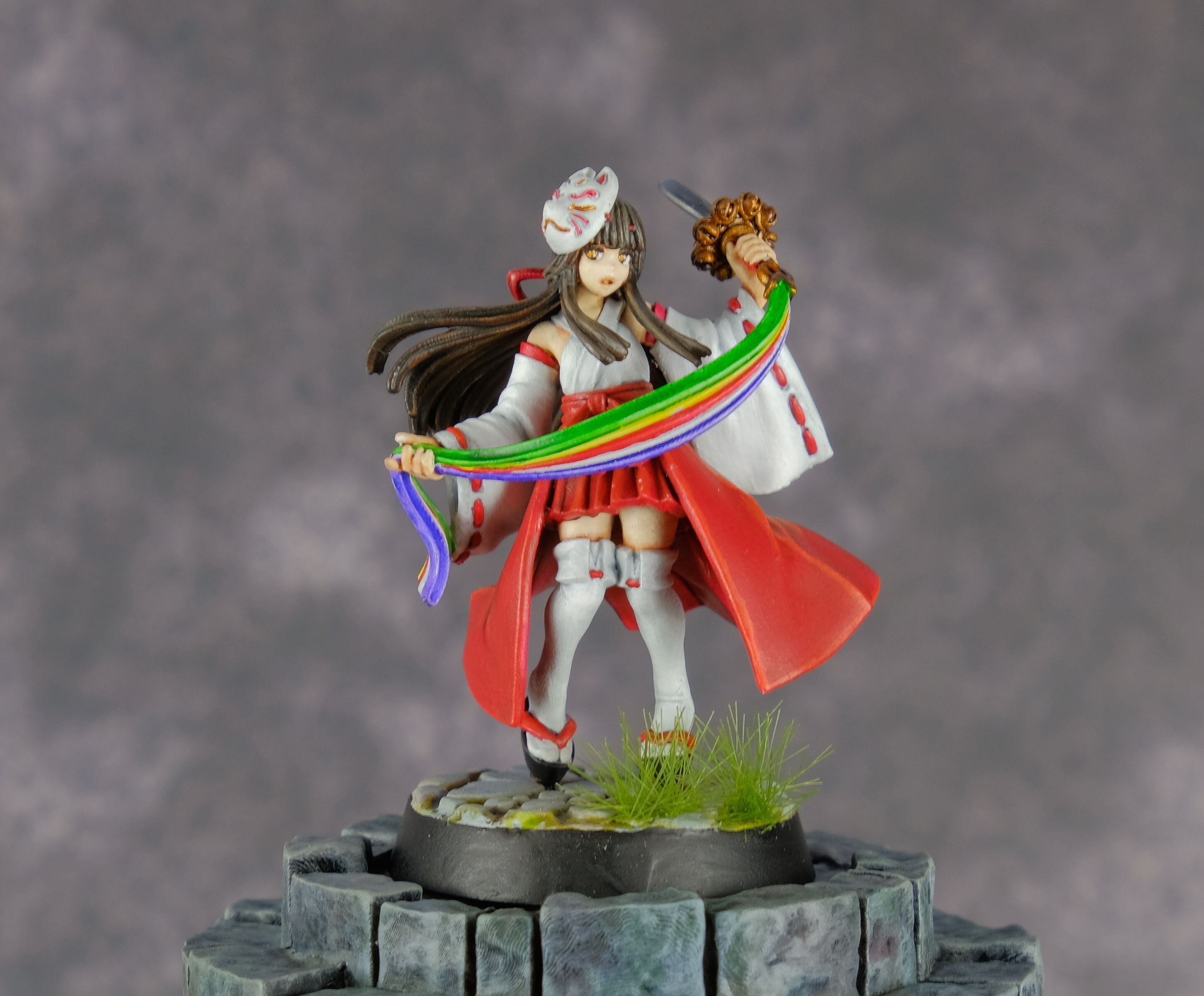 神楽巫女「沙耶」 | ULTRAZONE - Table Top Miniatures