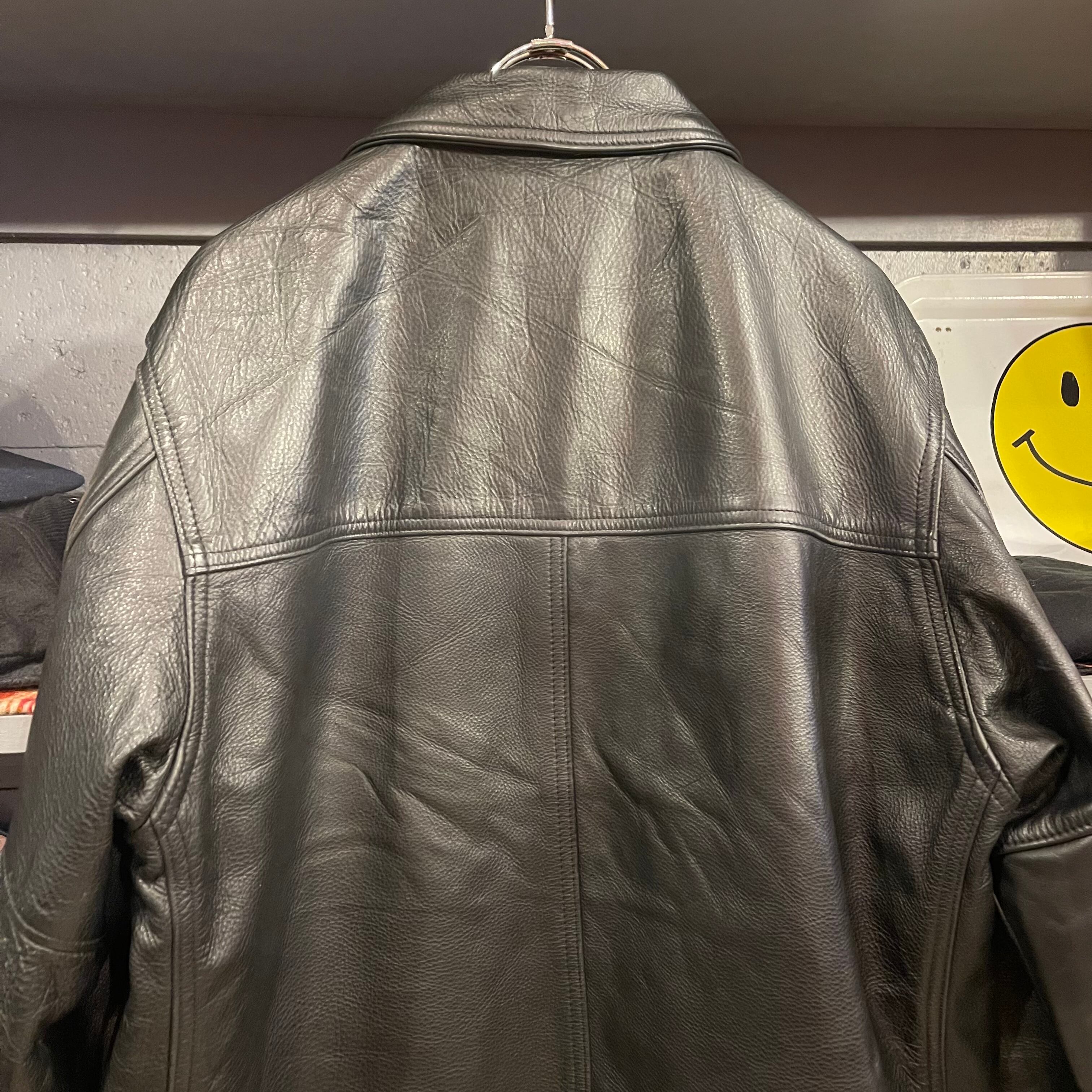 90's schott レザーカーコート 38 schott - 90S USA製 SCHOTT ショット 523 本革 レザー カーコート 44の