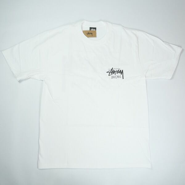 Size【XL】 STUSSY ステューシー 25SS STOCK LONDON TEE WHITE