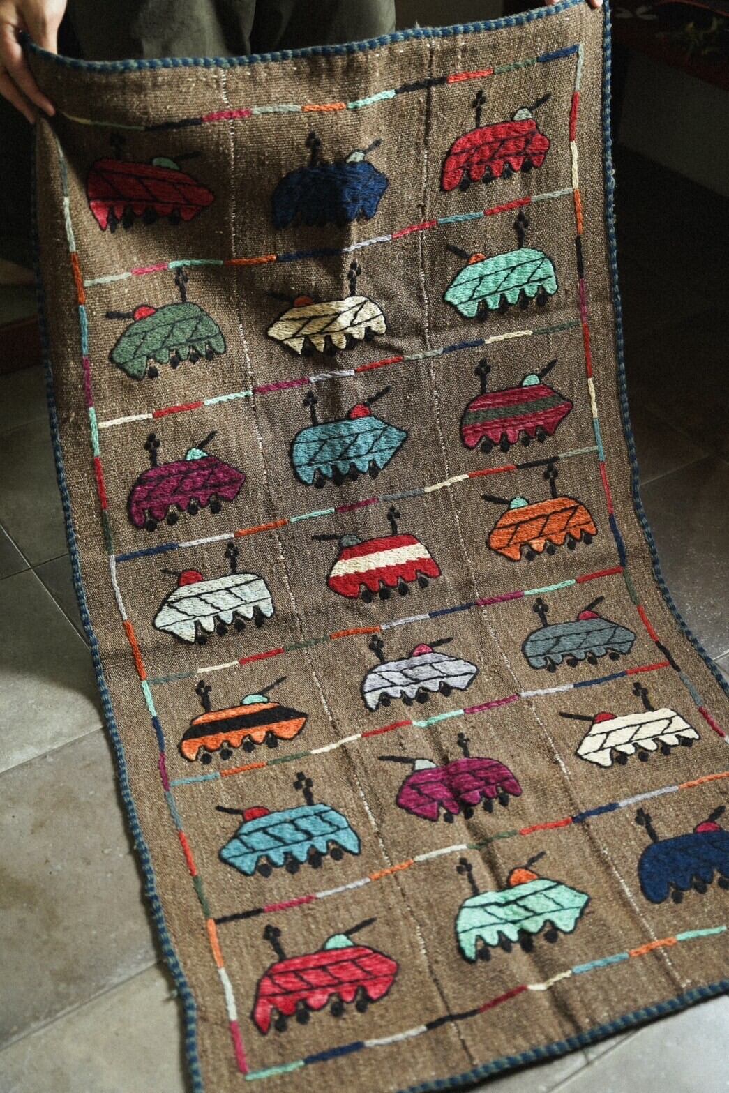 1468-Vintage Afghan Killim