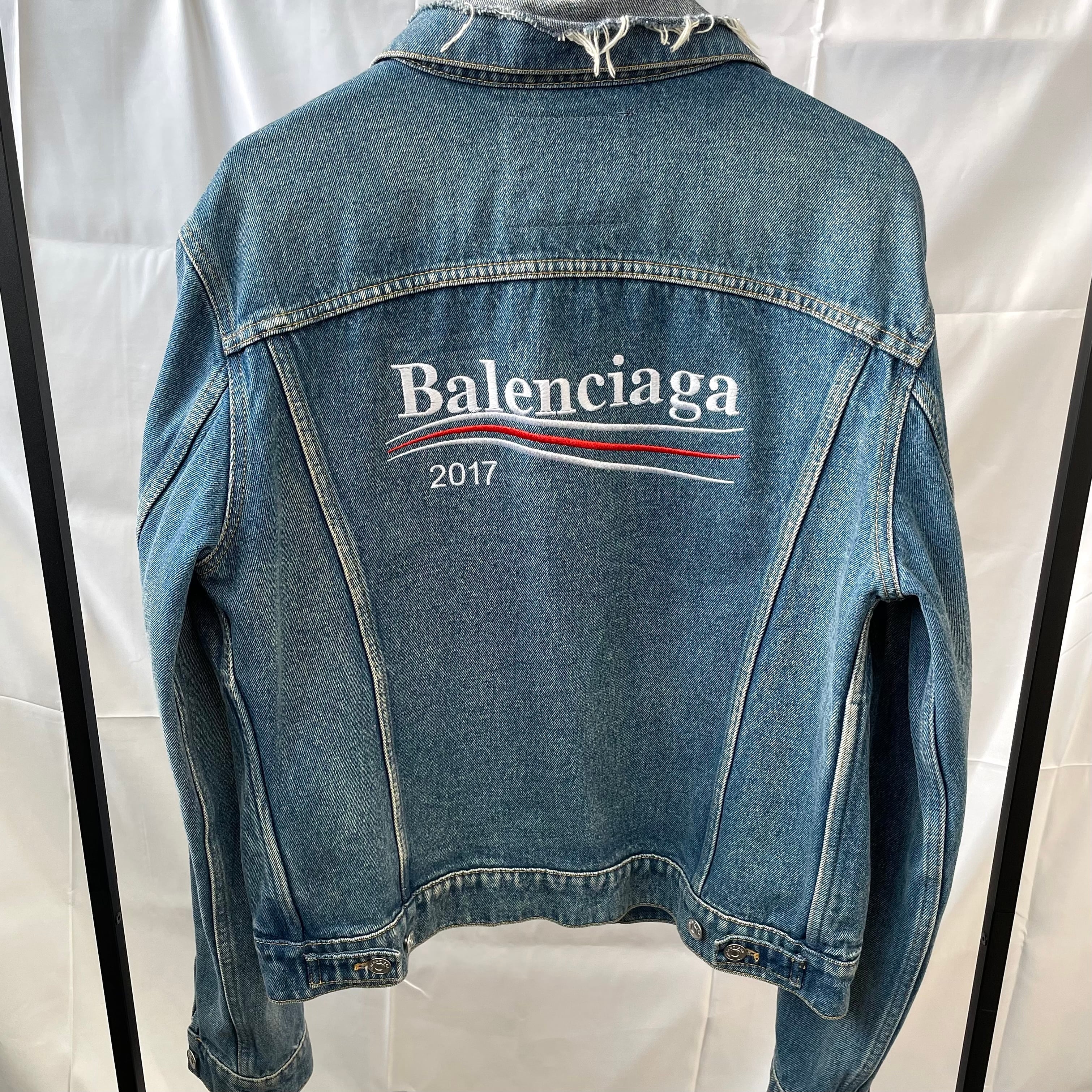 BALENCIAGA 2017年モデル デニムジャケット バレンシアガ | 2122