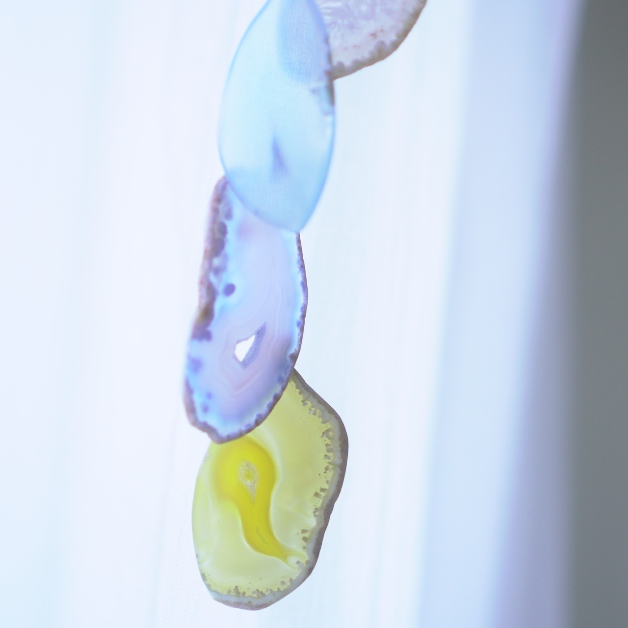 Pale Ocean 04 - アゲートヒーリングチャイム / Agate Sun Catcher Wind Chime 845