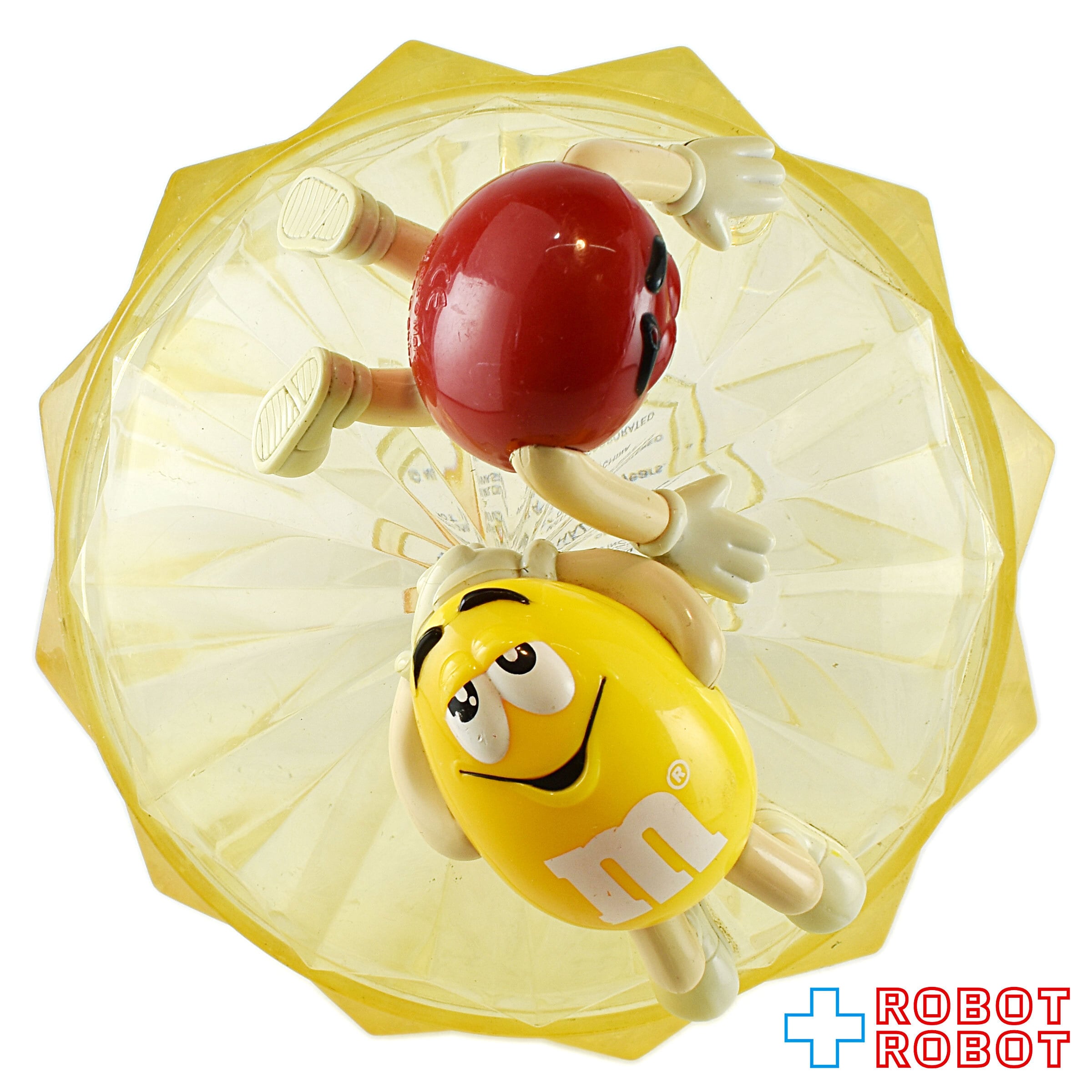 M&M's レッド＆イエロー キャンディディッシュ M&M's エムアンドエムズ レッド＆イエロー コレクティブル