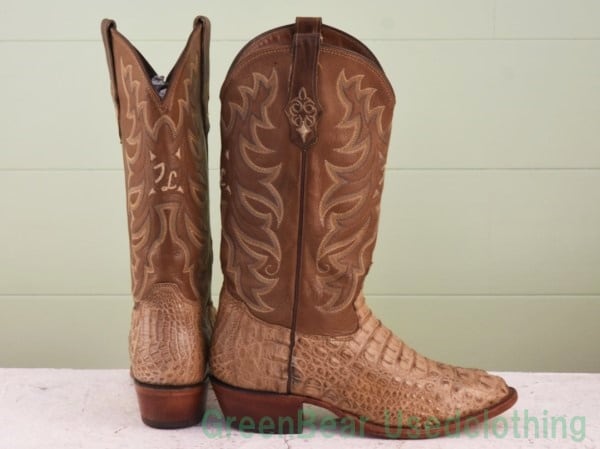 本革製トニーラマ ヴィンテージウエスタンブーツ 潤っ ゴールドラベル 