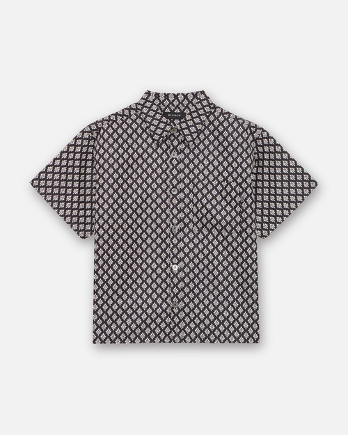 MLVINCE / mongram SS shirts black