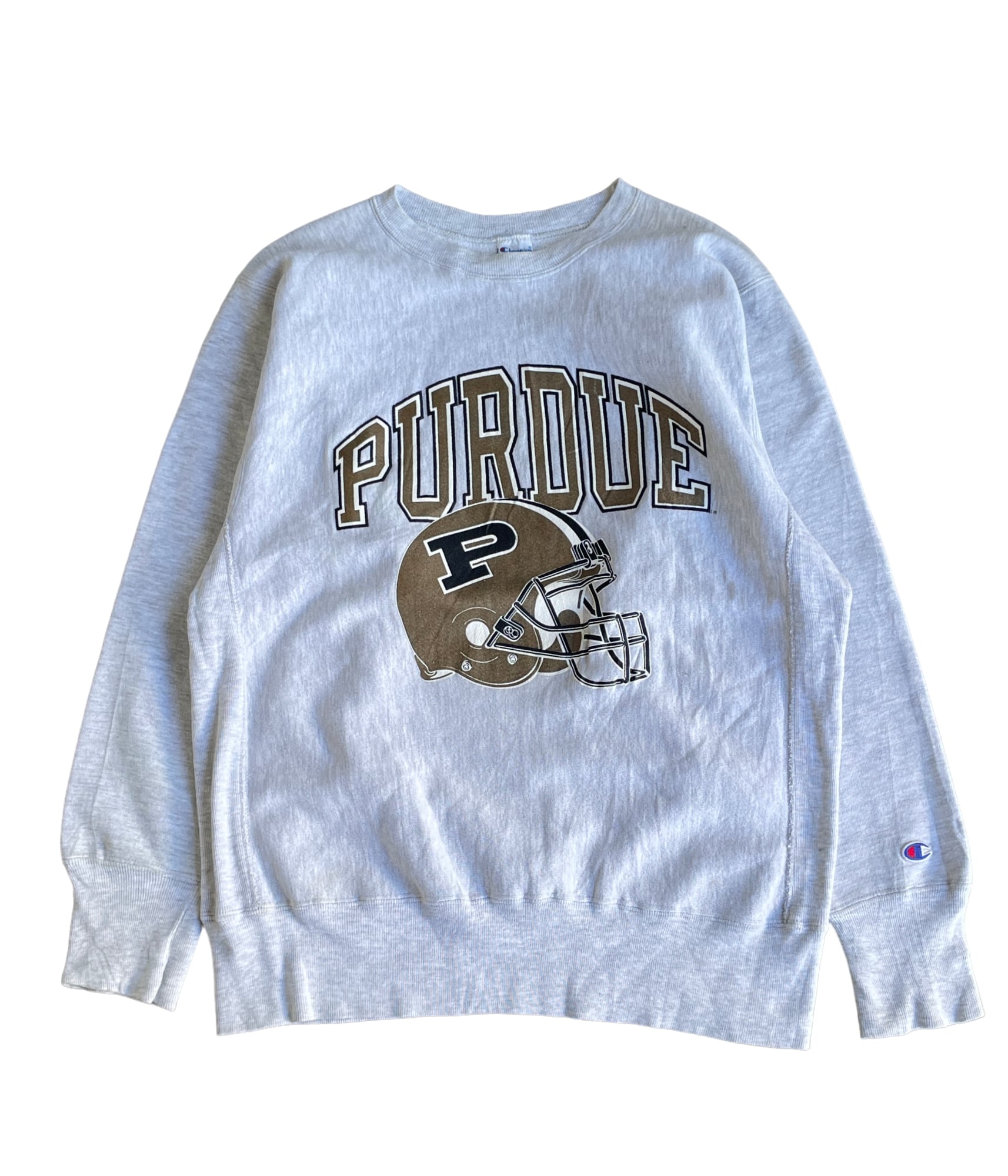 Vintage 90s XL Champion reverse weave sweatshirt -PURDUE