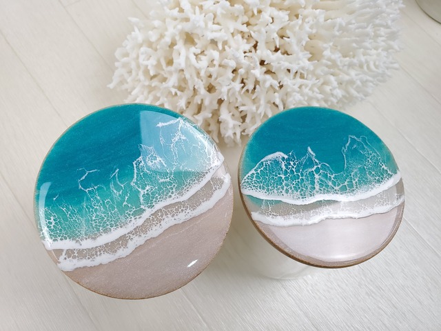 92.オーシャンレジンアート キャニスター