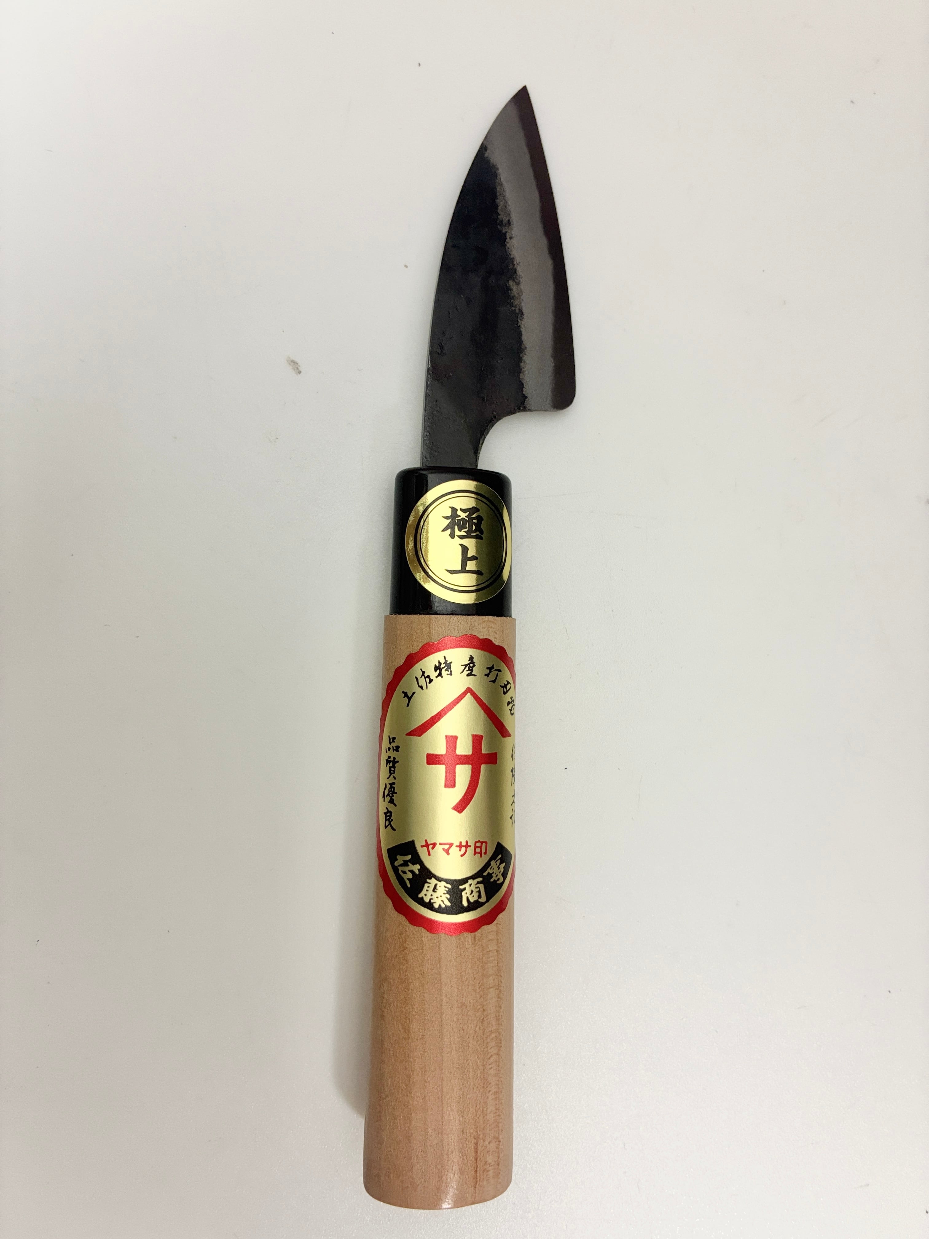 黒打 鎌型包丁 青紙鋼 | ヤマサ刃物