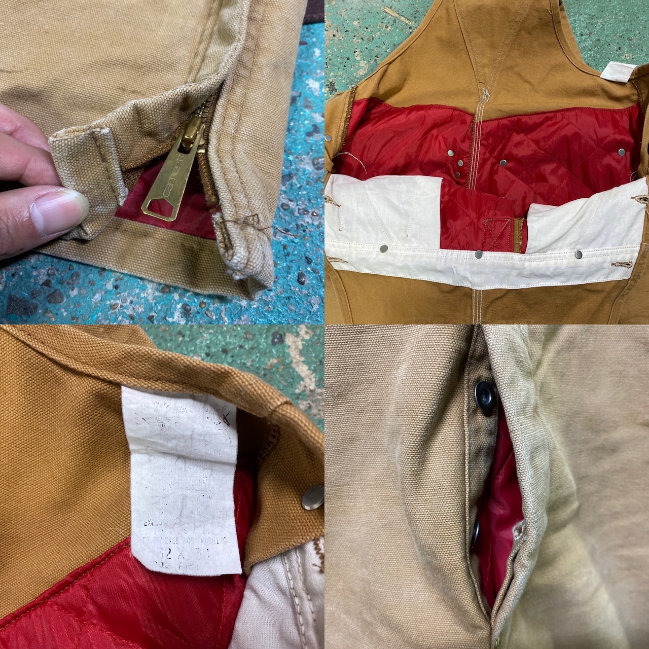 80年代 ビンテージ USA製 Carhartt カーハート ダック地 