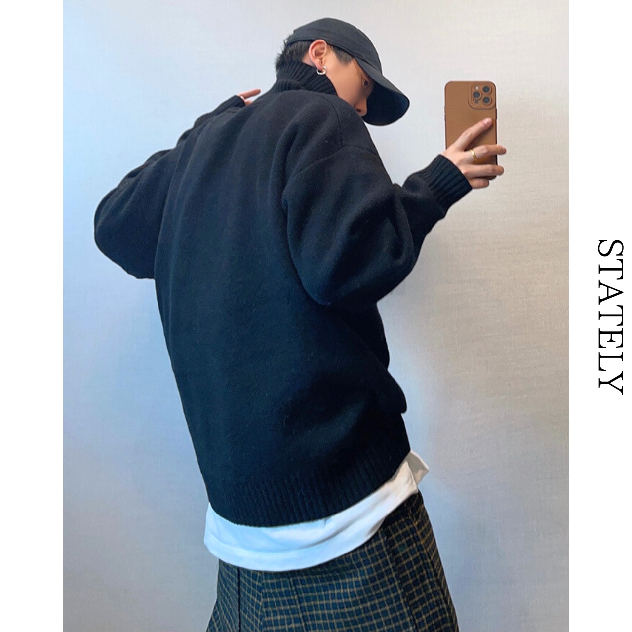 Warm Fleece Turtleneck セーター/2color_T70・画像3