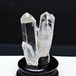水晶 クラスター マダガスカル産 台座付属 水晶 原石 一点物 182-9377