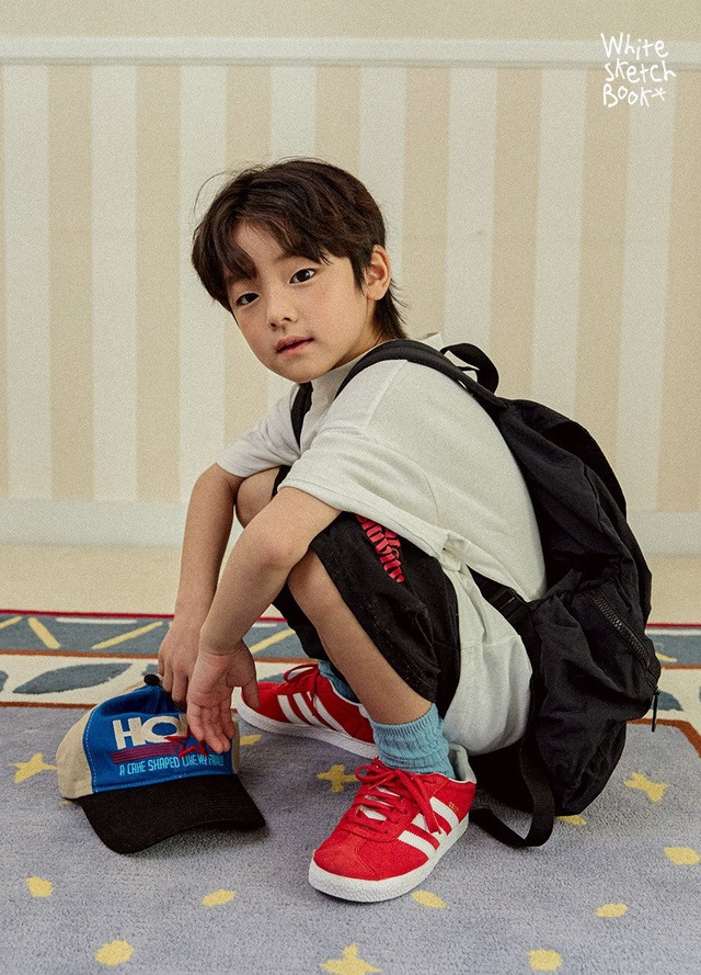 【取寄】white sketchbook｜sweet pocket tee｜スイートポケットT｜5-17｜kids&jr｜26 summer