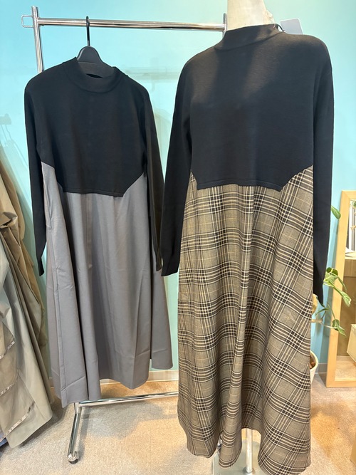 GALENA バックリボンワンピース　70042-7110