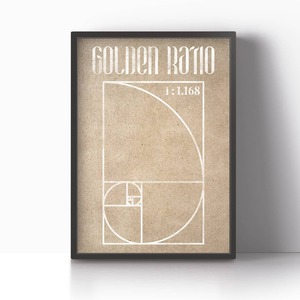 アートポスター / Golden ratio No.2 eb186