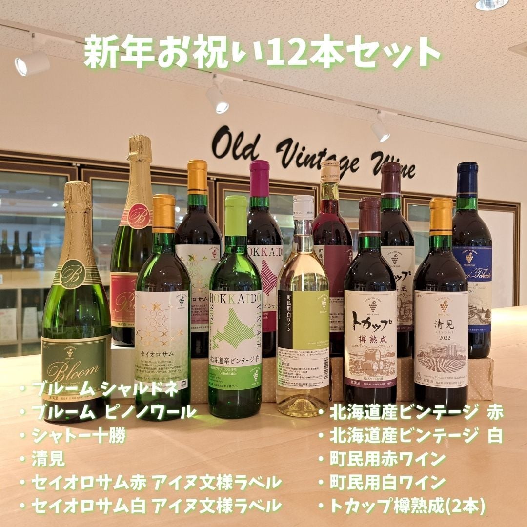 【2026お年玉企画】新年お祝い12本セット