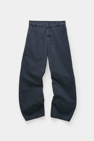 [COOR] Moleskin High Waist Curve Pants (Grayish Blue) 正規品 韓国ブランド 韓国通販 韓国代行 韓国ファッション クール クーア クアー 日本 店舗
