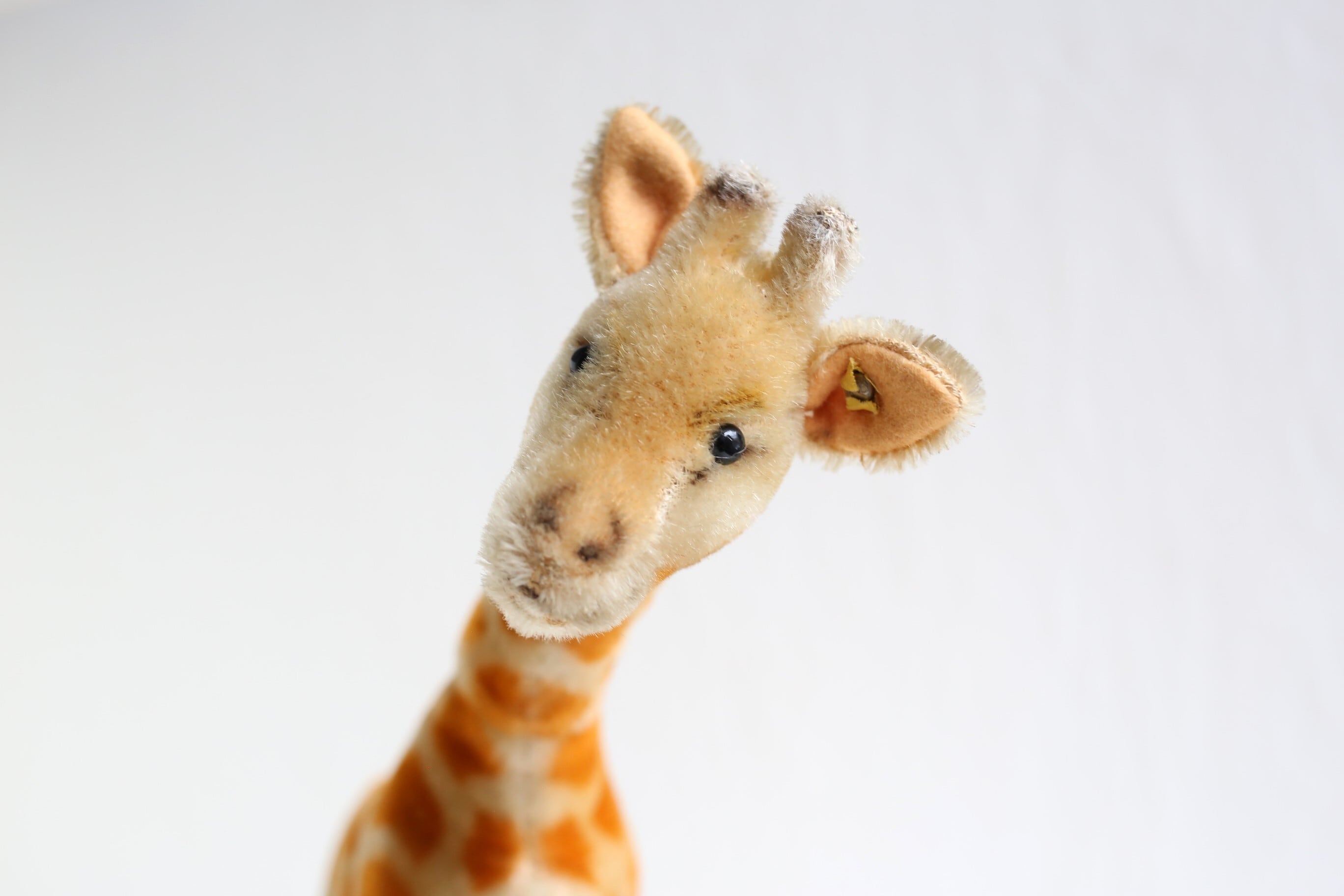 ドイツ ヴィンテージ Steiff シュタイフ キリン 『giraffe』高さ約34cm