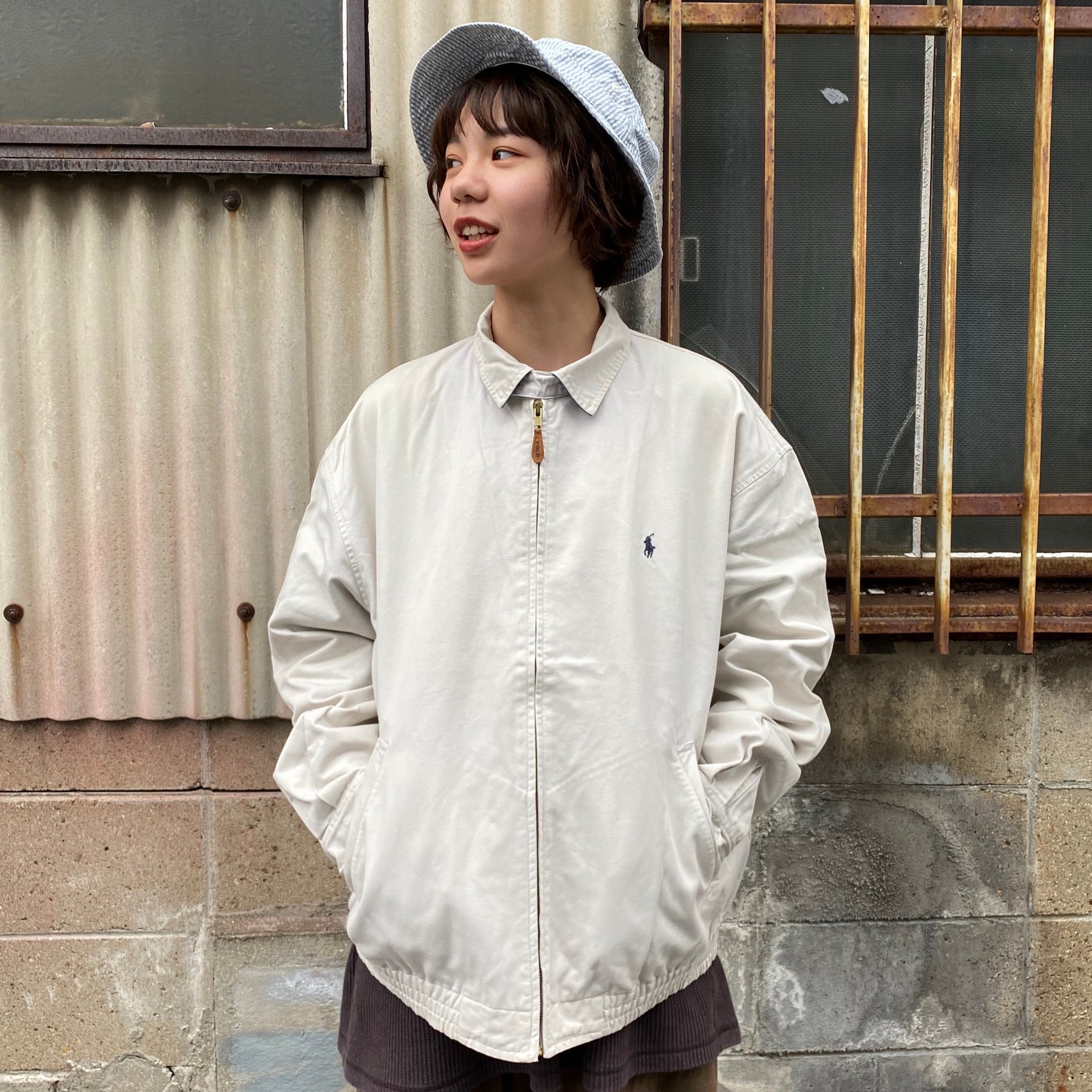 Polo by Ralph Lauren ポロラルフローレン スイングトップ ベージュ 