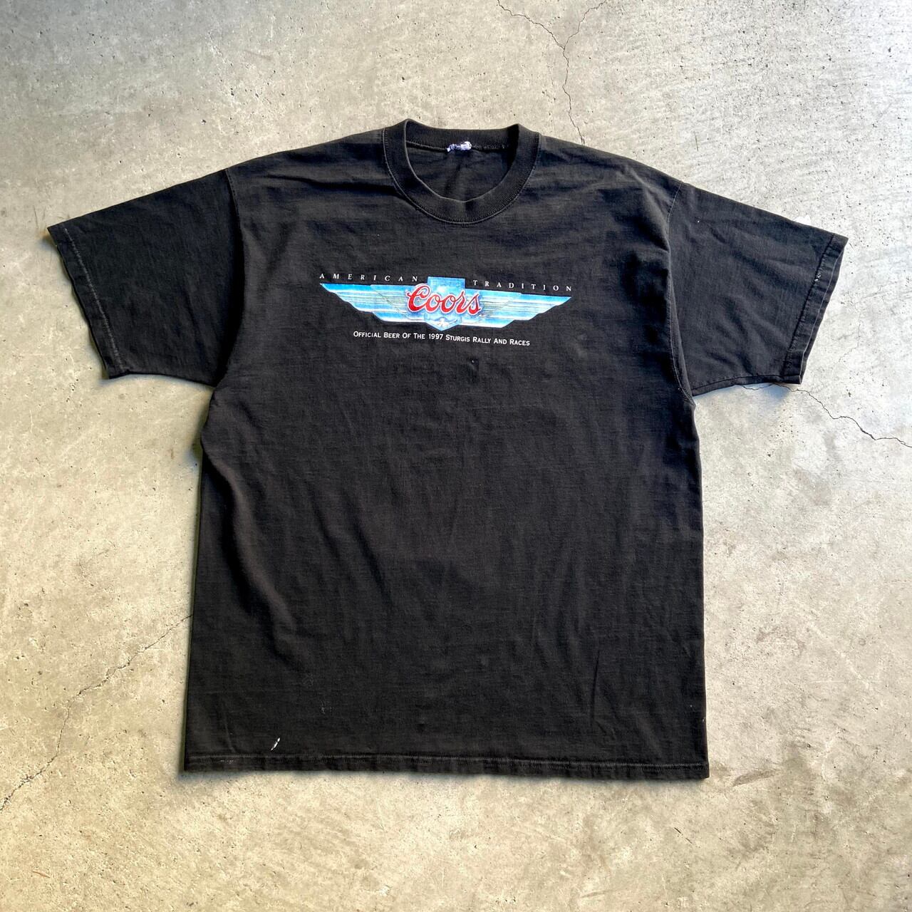 90年代 Coors クアーズ 企業系 アドバタイジングTシャツ メンズXL 古着 