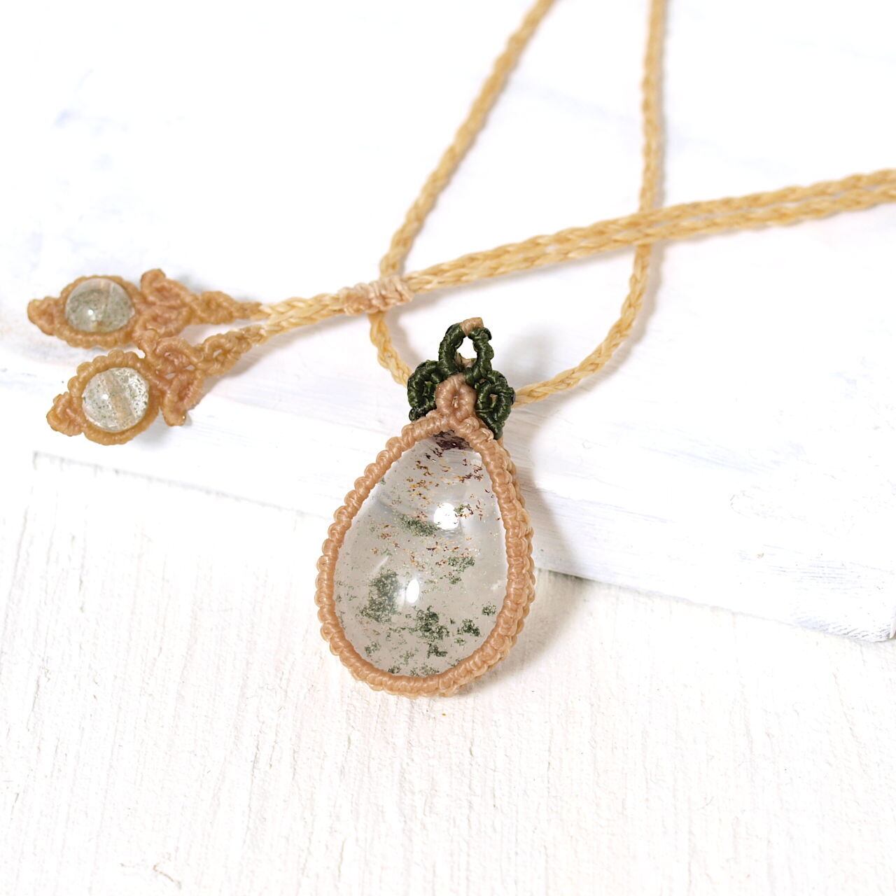 2点セット WATER DOG GARDEN コンチョ ネックレス pendant-02.jpg
