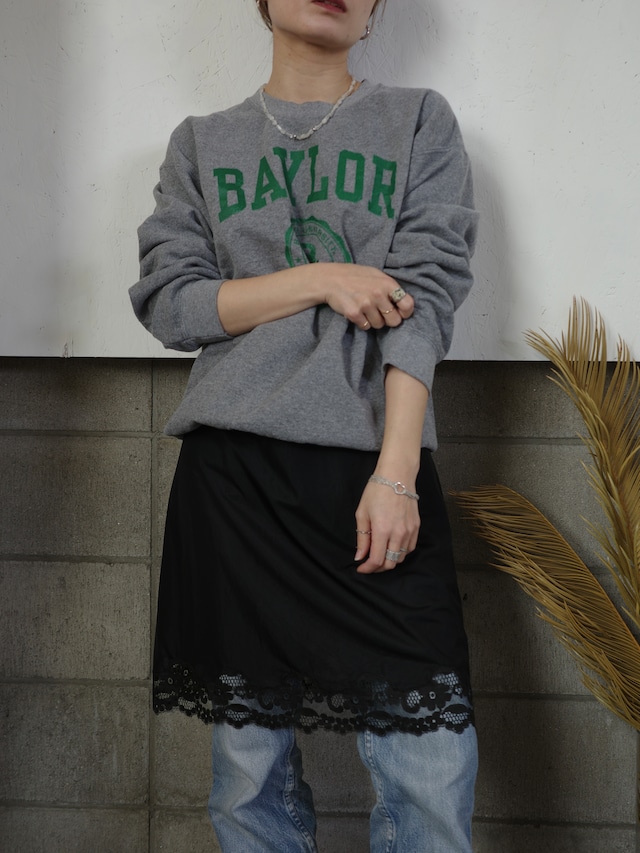 <vintage>”BAYLOR” sweat