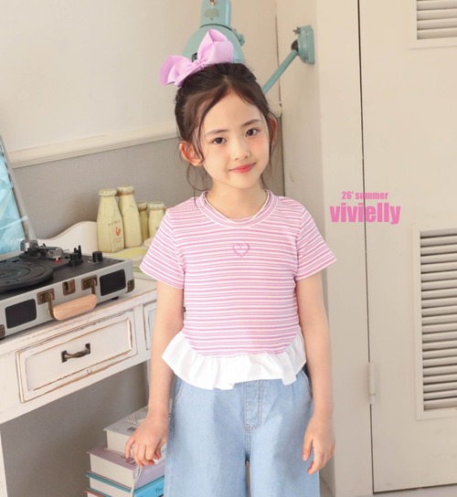 vivielly［取寄］jenny frill tee 26summer