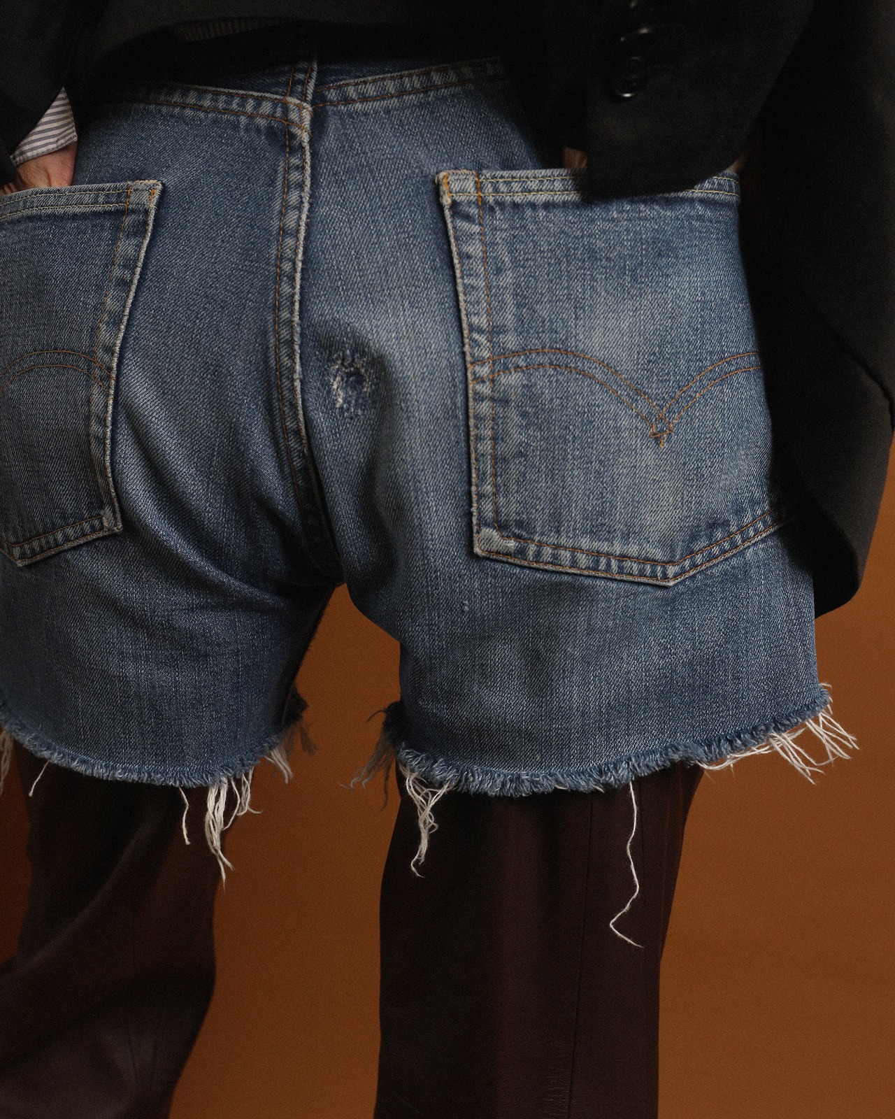 1970's Levi's / Cut Off Denim Pants - RL