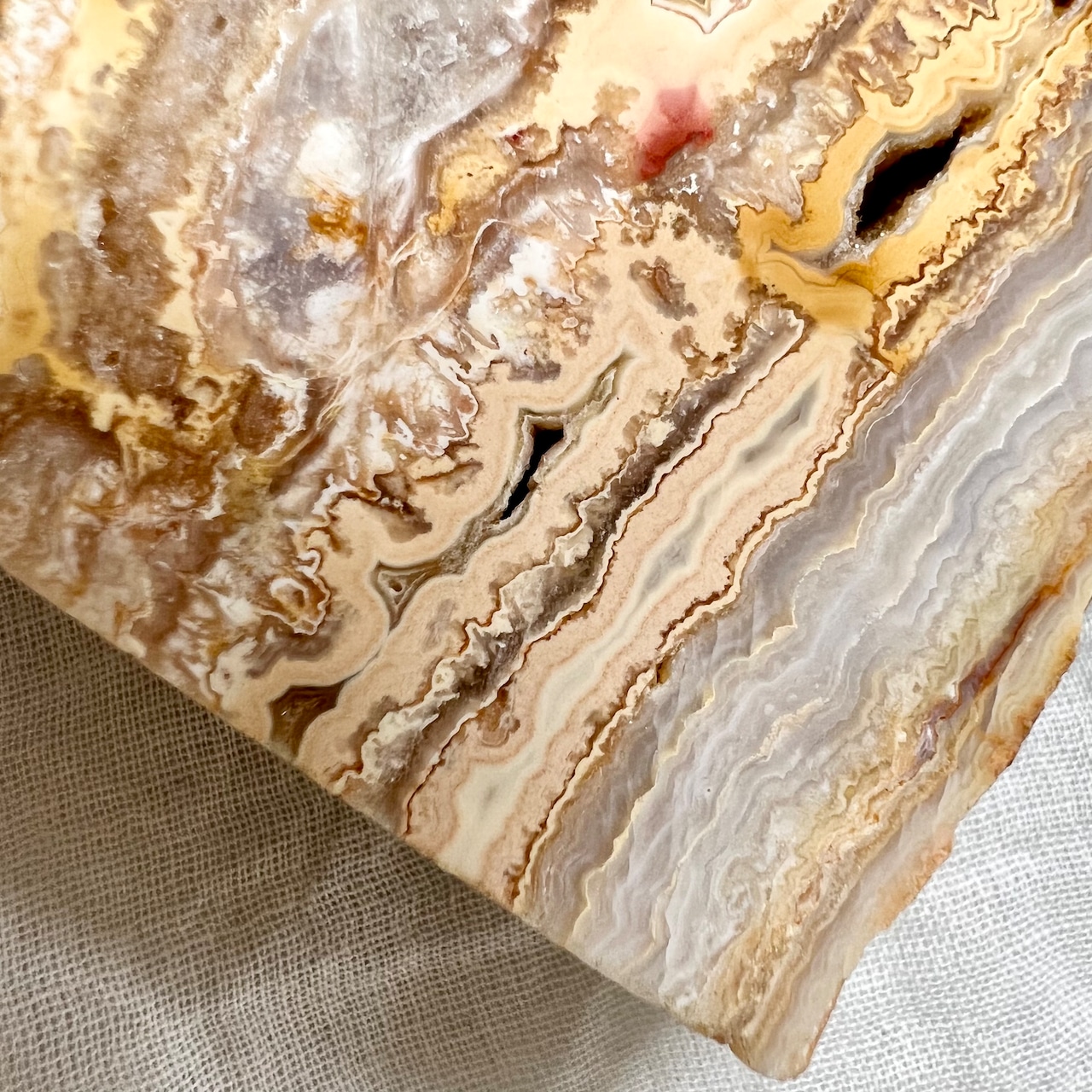 シルクレースアゲート7*天然石インテリア*置き物