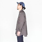 SHIRT10(90年代ペンドルトンウールレーンボタンダウンロングスリーブマドラスチェックシャツ)