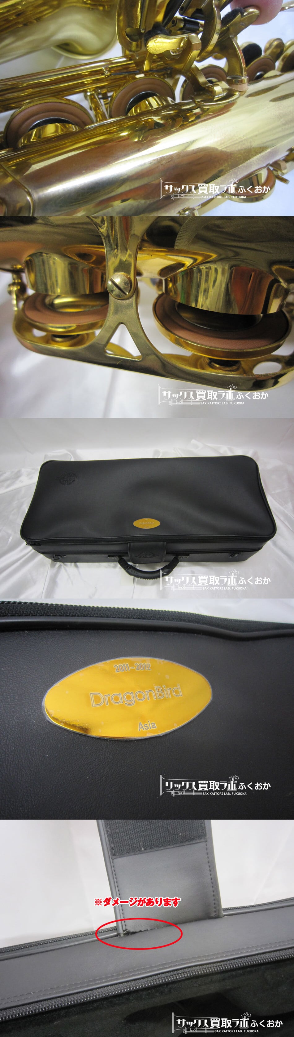 【SATOSHIさま専用】セルマー　純正　ケース　アルトサックス　ドラゴンバード SATOSHIさま専用】セルマー 純正 ケース アルトサックス