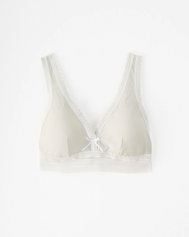 ［淡雪］シルクソフトブラ M / くらしきぬ