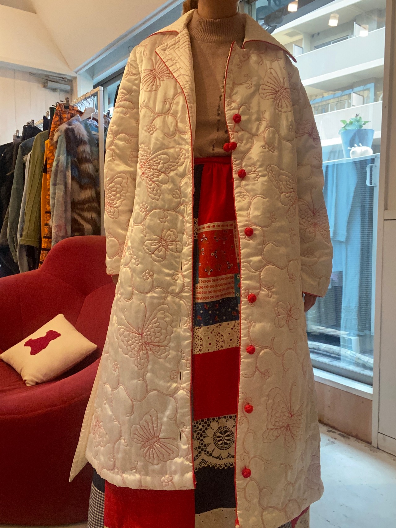 Vintage Quilting gown