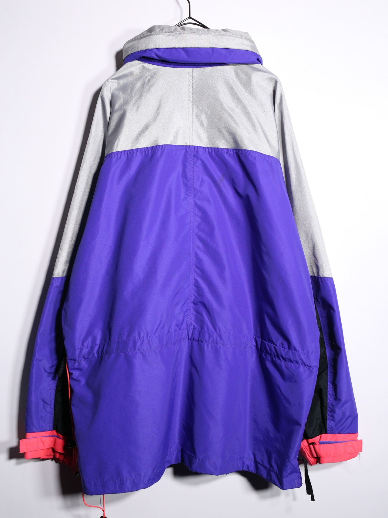 "Colombia" psychedelic coloring anorak parka - 17