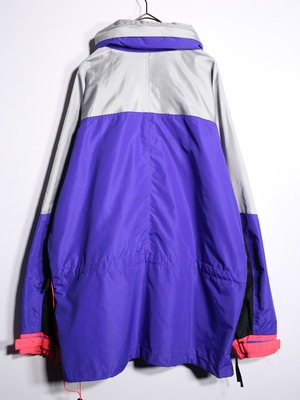 "Colombia" psychedelic coloring anorak parka