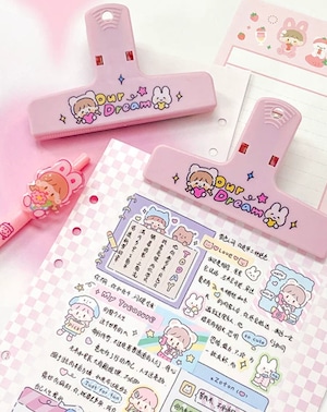新作☆MO418E Molinta【pink - our dream】磁石付き クリップ