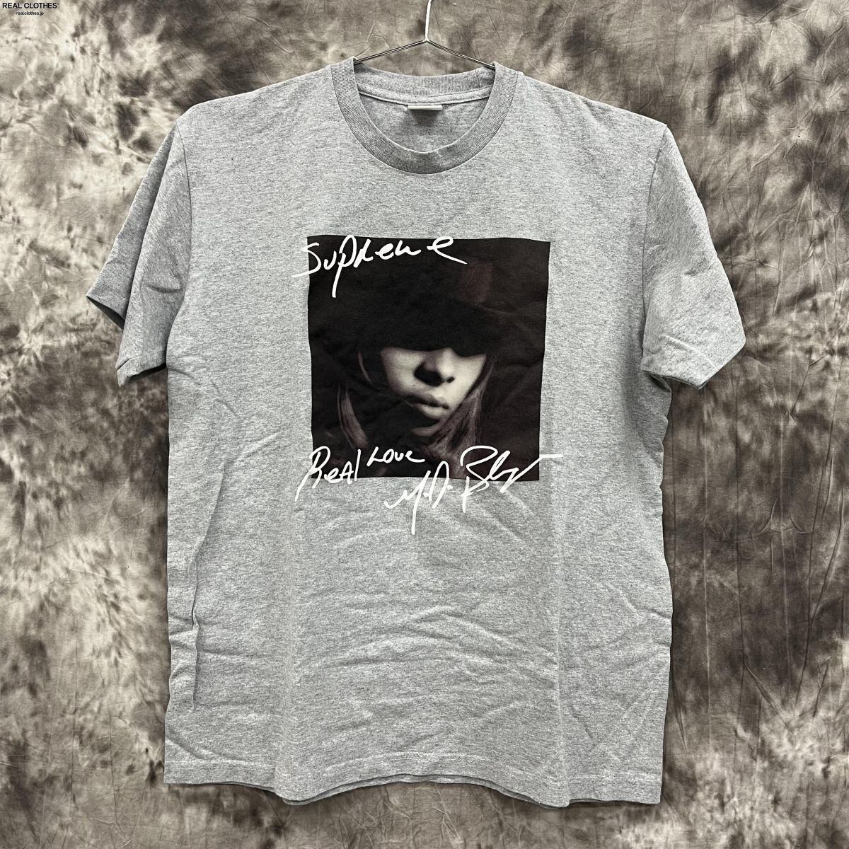 シュプリーム　Mary J. Blige Tee　グレーS