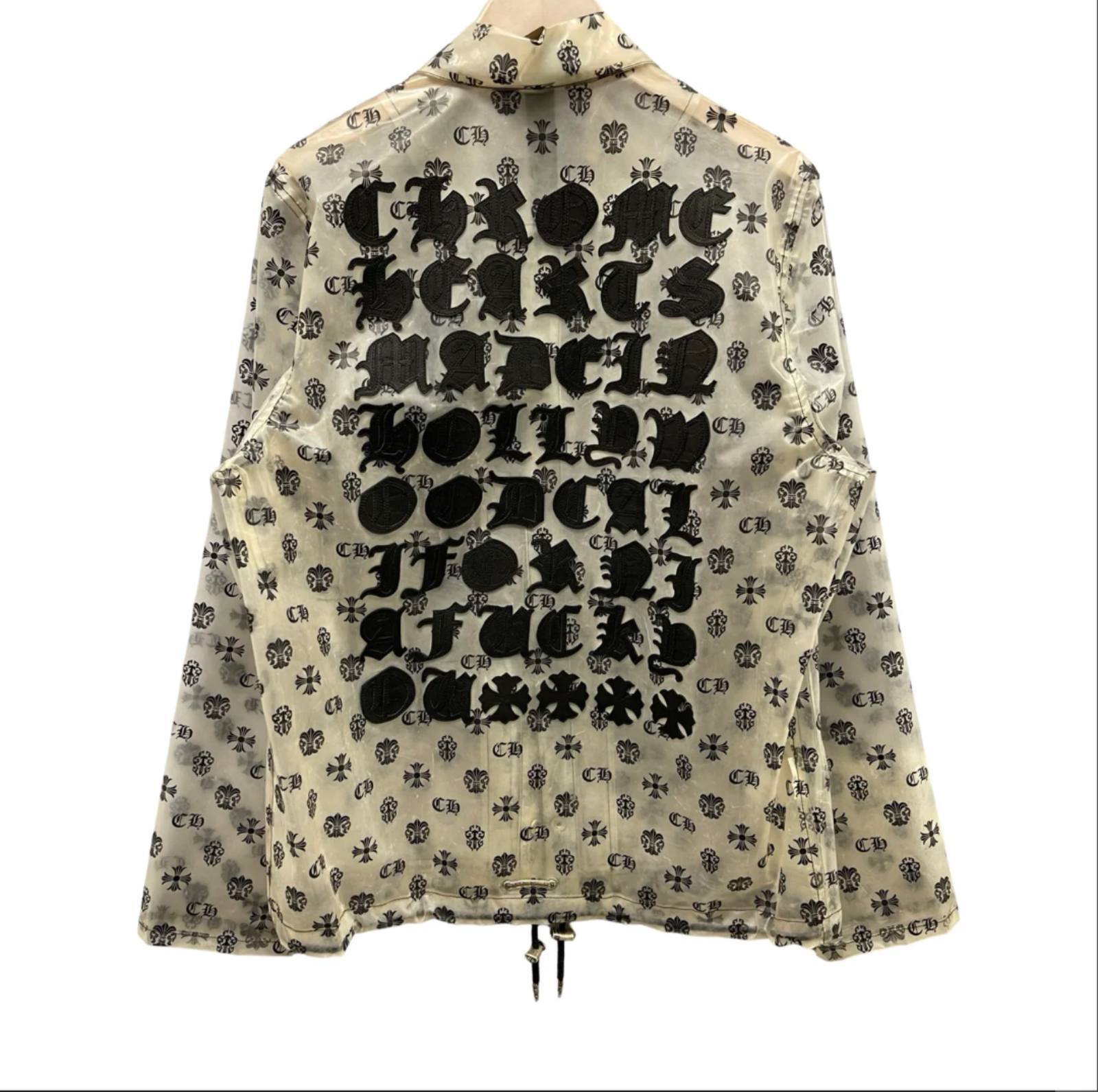 CHROME HEARTS クロムハーツ PVCジャケット クロスパッチ クロスボール