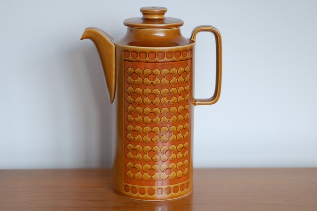 Hornsea Saffron Coffee Pot　7800yen