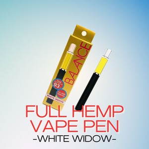 BALANCE／FULL HEMP VAPE PEN -WHITE WIDOW-