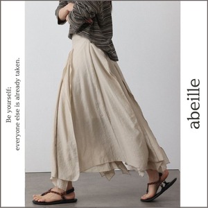 irregular hem skirt 14266