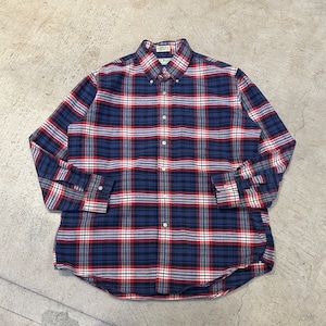 1980s LL BEAN COTTON CHECK SHIRT USA